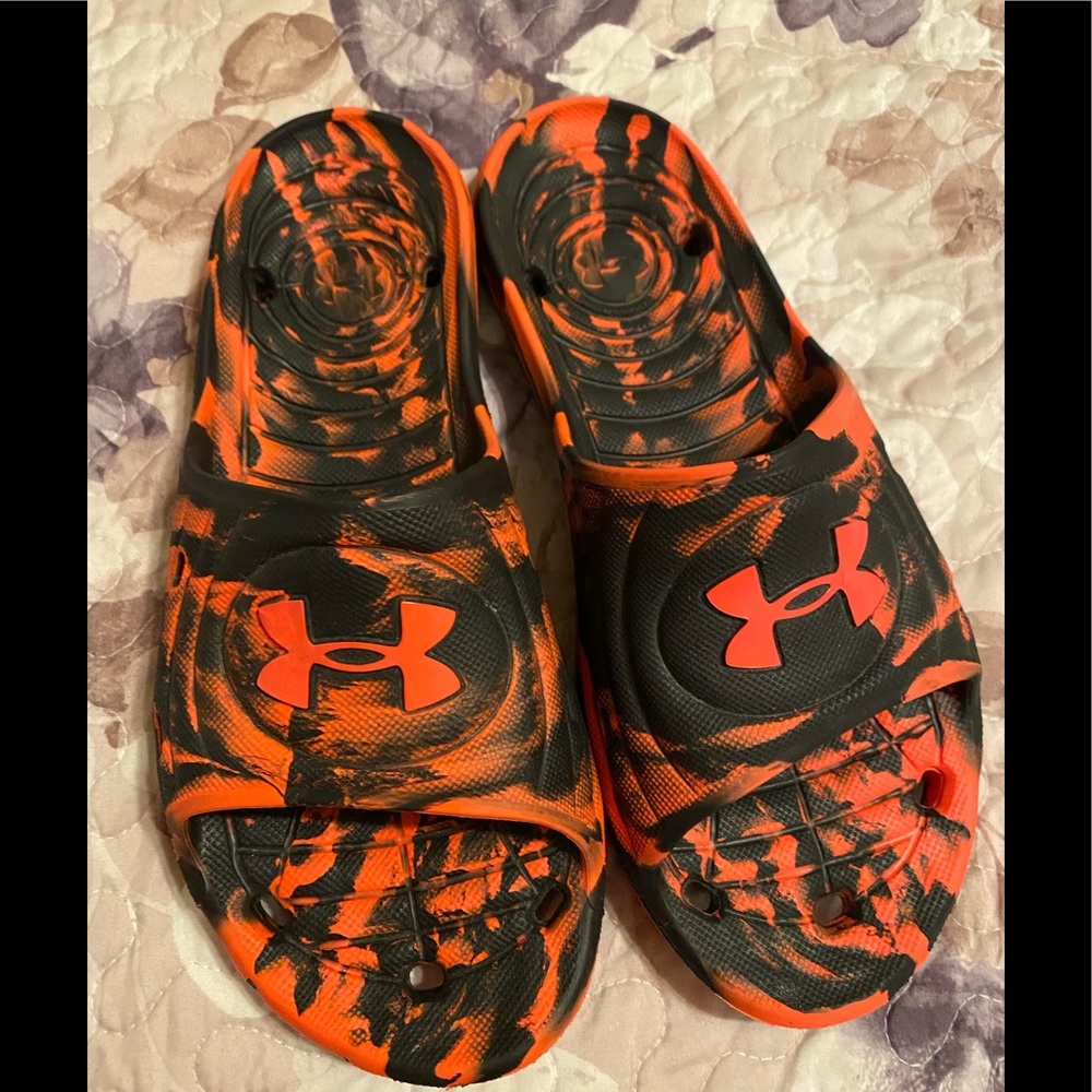 New Mens Under Armour Locker Slide Sandals